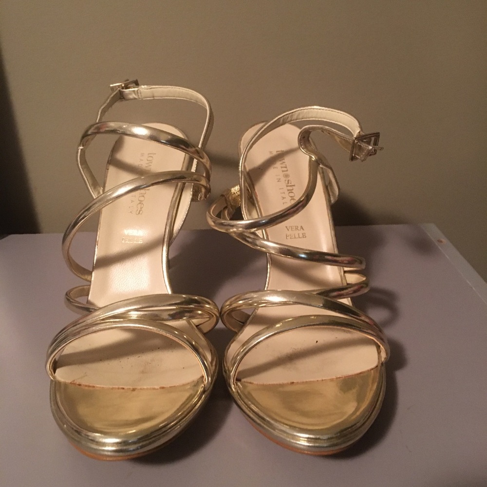 Strappy heels